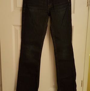 Silver brand size 27 inseam 33 dark wash jeans